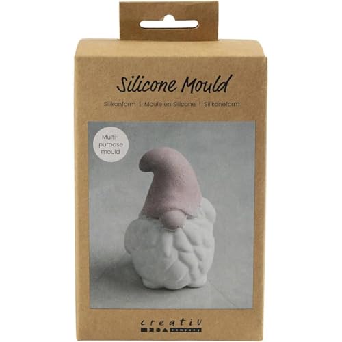 Silikonform/Gießform, Weihnachtsmann/Gnom, 10 x 6,5 cm Silikonform/Gießform, Weihnachtsmann/Gnom, 10 x 6,5 cm von CREATIV DISCOUNT