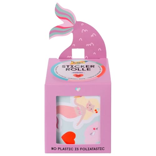 Stickerrolle Meerjungfrau, 4m, 368 Sticker von CREATIV DISCOUNT