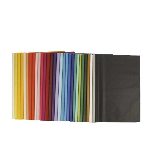 Seidenpapier, Bogen 50 x 70 cm, 14 g, verschiedene Farben, 300 Blatt von Creativ