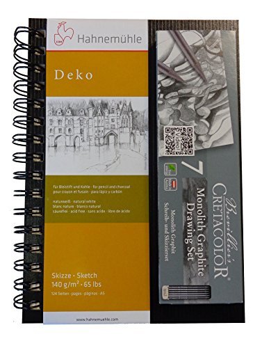 CRETACOLOR Skizzenbuch Deko, inklusive Monolith Graphit Set, 30x20 cm CRETACOLOR Skizzenbuch Deko, inklusive Monolith Graphit Set, 30x20 cm von CRETACOLOR
