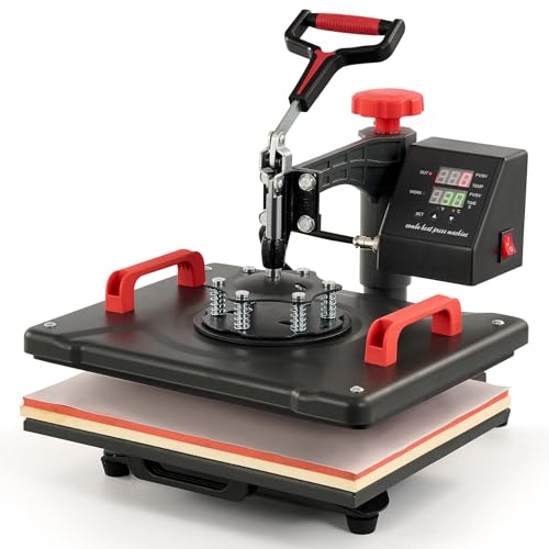 CREWORKS Transferpresse 38x30cm Hitzepresse Heat Press Heißpresse 360 Grad Schwenkbar DIY Mulitifunktional Sublimation Wärmepresse CREWORKS Transferpresse 38x30cm Hitzepresse Heat Press Heißpresse 360 Grad Schwenkbar DIY Mulitifunktional Sublimation Wärmepresse von CREWORKS