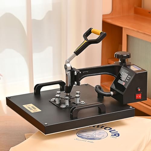CREWORKS Transferpresse 38x38cm Heißpressmaschine 8-IN-1 Wärmepressmaschine Hitzepresse 360 Grad Schwenkbar Tassenpresse und Kappenpresse, Tassen-, Hut-, Kappen- und T-Shirt-Druckmaschine für zu Hause CREWORKS Transferpresse 38x38cm Heißpressmaschine 8-IN-1 Wärmepressmaschine Hitzepresse 360 Grad Schwenkbar Tassenpresse und Kappenpresse, Tassen-, Hut-, Kappen- und T-Shirt-Druckmaschine für zu Hause von CREWORKS