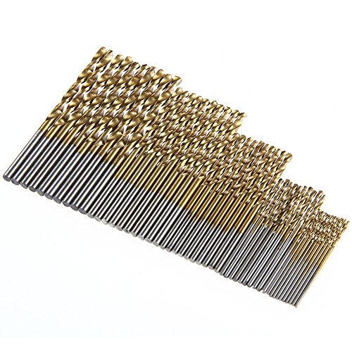 50pcs Spiralbohrer Set 1/1.5/2/2.5/3 mm HSS Bohrer Set Titanium Metallbohrer Handspiralbohrer Micro Bohrersets Werkzeuge Profi Drill Bit für Holz,Metall,Glas 50pcs Spiralbohrer Set 1/1.5/2/2.5/3 mm HSS Bohrer Set Titanium Metallbohrer Handspiralbohrer Micro Bohrersets Werkzeuge Profi Drill Bit für Holz,Metall,Glas von CRGANGZY