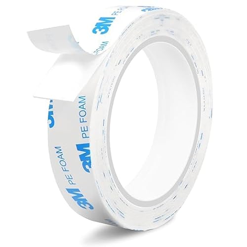 3m x 20mm 3M 1600T Doppelseitiges Klebeband – PE-Schaumband, extra stark, wasserfest, für Auto, Spiegel, LED, Bilderrahmen, Metall, Kunststoff, Glas, Haushalt & DIY 3m x 20mm 3M 1600T Doppelseitiges Klebeband – PE-Schaumband, extra stark, wasserfest, für Auto, Spiegel, LED, Bilderrahmen, Metall, Kunststoff, Glas, Haushalt & DIY von CRIFLOMAR