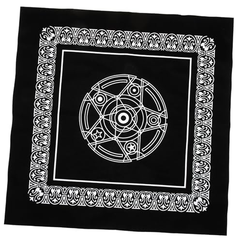 CRILSTYLEO 1 Blatt Tarot Tischdecke aus Hochwertigem Dekorative Tischwäsche für Rituale und Partys Abwaschbar und Langlebig mit Künstlerischem Design für Stilvolle von CRILSTYLEO