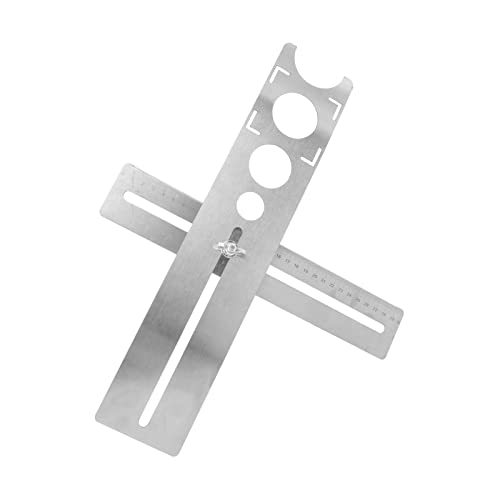 CRILSTYLEO 1Stück Marmor Lochöffner Werkzeug Einstellbarer Bohr Locator für Fliesen Präzise Positionierung Flexibles Design für Heimwerker und Möbelbau für Präzise Bohrungen CRILSTYLEO 1Stück Marmor Lochöffner Werkzeug Einstellbarer Bohr Locator für Fliesen Präzise Positionierung Flexibles Design für Heimwerker und Möbelbau für Präzise Bohrungen von CRILSTYLEO