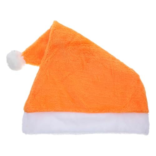 CRILSTYLEO Weihnachtsmütze Mit 7 Zwergen Orange Kurzer Samt Weihnachtsmannmütze Mütze Für Kinder Und Erwachsene Weihnachtsfest- CRILSTYLEO Weihnachtsmütze Mit 7 Zwergen Orange Kurzer Samt Weihnachtsmannmütze Mütze Für Kinder Und Erwachsene Weihnachtsfest- von CRILSTYLEO