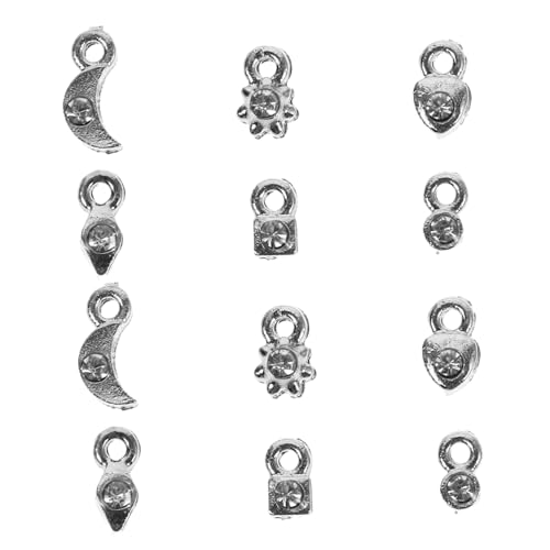CRILSTYLEO 2 Sätze Nagelanhänger Charms DIY Nageldekoration Nail Piercing Tool Silber für Nagelkunst Nail Shop Supplies Nagel Schmuck Zubehör für Professionelle und Private Anwendung CRILSTYLEO 2 Sätze Nagelanhänger Charms DIY Nageldekoration Nail Piercing Tool Silber für Nagelkunst Nail Shop Supplies Nagel Schmuck Zubehör für Professionelle und Private Anwendung von CRILSTYLEO