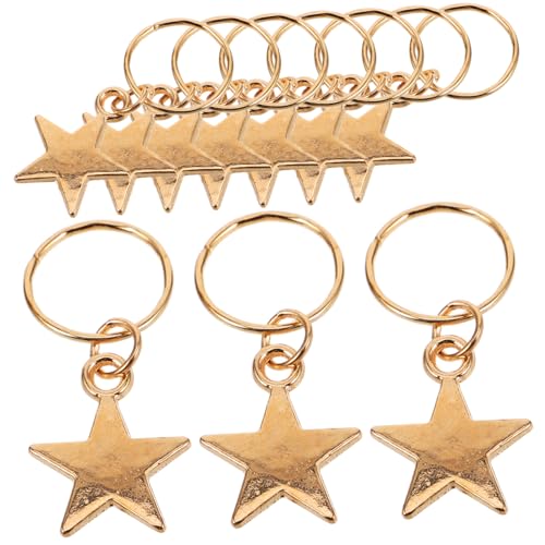 CRILSTYLEO 20 Goldene Stern-haarzopfringe Stilvoller Und Vielseitiger Haarschmuck Für Frauen Für Diy-bastelpartys Täglichen Gebrauch CRILSTYLEO 20 Goldene Stern-haarzopfringe Stilvoller Und Vielseitiger Haarschmuck Für Frauen Für Diy-bastelpartys Täglichen Gebrauch von CRILSTYLEO