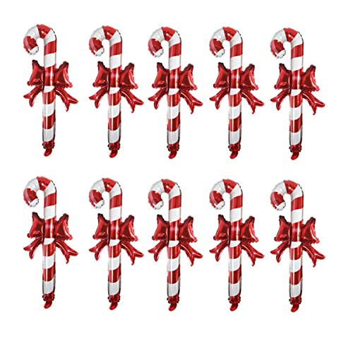 CRILSTYLEO 20 Stücke Weihnachten Zuckerstangen Luftballons Aufblasbare Candy Ballon Verzierungen Festliche Dekoration Für Häuser Parteien CRILSTYLEO 20 Stücke Weihnachten Zuckerstangen Luftballons Aufblasbare Candy Ballon Verzierungen Festliche Dekoration Für Häuser Parteien von CRILSTYLEO