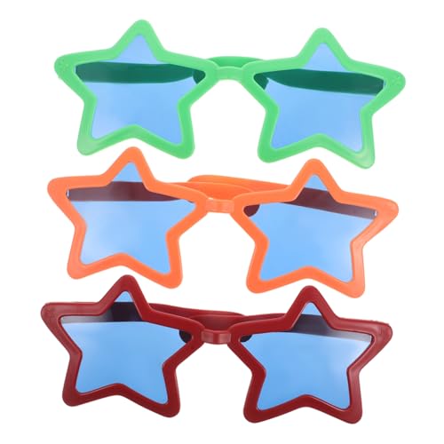 CRILSTYLEO 3 Stück Teiliges Hawaii Party Sonnenbrillen Sternförmig Übergroß Dekorative Strandbrille für Jungen Mädchen Sommer Strandparty Foto Requisiten Tropisches Design CRILSTYLEO 3 Stück Teiliges Hawaii Party Sonnenbrillen Sternförmig Übergroß Dekorative Strandbrille für Jungen Mädchen Sommer Strandparty Foto Requisiten Tropisches Design von CRILSTYLEO