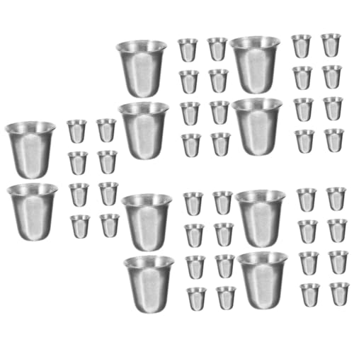 CRILSTYLEO 5 Sets Metall Kommunion Becher Religiöse Tasse Set Tragbare Edelstahl Tassen Für Kirche 10 Stücke * 5 CRILSTYLEO 5 Sets Metall Kommunion Becher Religiöse Tasse Set Tragbare Edelstahl Tassen Für Kirche 10 Stücke * 5 von CRILSTYLEO