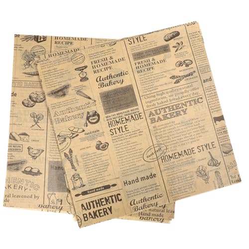 CRILSTYLEO Burger-papier-geschenkbögen 50 Stück – Geschenkpapier – Lebensmittel-geschenkpapier – Tellerpapier CRILSTYLEO Burger-papier-geschenkbögen 50 Stück – Geschenkpapier – Lebensmittel-geschenkpapier – Tellerpapier von CRILSTYLEO