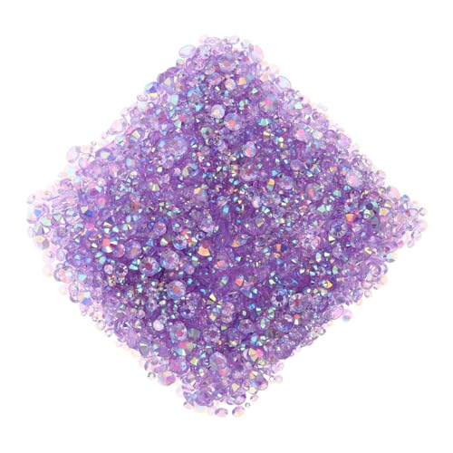CRILSTYLEO Jelly Resin Flatback Rhinestones Nail Jewelry Charms Mixed DIY Nail Art Crafting Zubehör für Nägel Schmuck und Dekoration von CRILSTYLEO