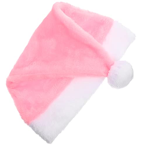 CRILSTYLEO Unisex Weihnachtsmannmütze Weihnachtsfeier-dekoration Plüsch-weihnachtsmütze Für Männer Und Frauen von CRILSTYLEO
