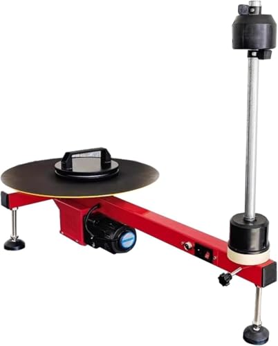 Elektrische Stretch-Flachfolienverpackungsmaschine,Tisch-Kartonverpackungsmaschine,Palettenverpackungsmaschine,40cm Drehteller, Geschwindigkeit 50 U/Min FüR Express-Logistik-Karton(60CM) von CRMARKM