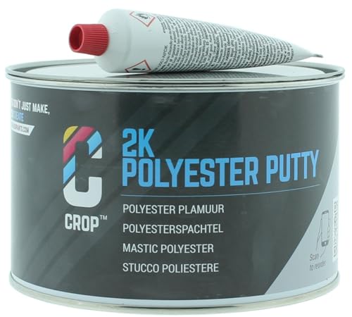 CROP 2K Polyester Spachtel 1,3 Liter + Härter von CROP