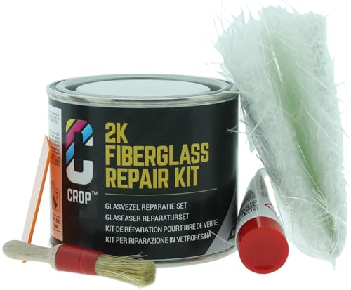 CROP 2K Polyesterharz Glasfaser Reparaturset 125ml CROP 2K Polyesterharz Glasfaser Reparaturset 125ml von CROP