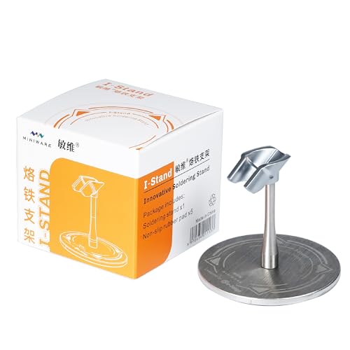 CROSS MARS MINIWARE Original I-Stand Lötkolben Ständer passend für TS80P TS100 TS101 TS21 SA80, abnehmbar, 3mm dick 304 Hochwertiger Edelstahl, Stabile Lötkolben Station CROSS MARS MINIWARE Original I-Stand Lötkolben Ständer passend für TS80P TS100 TS101 TS21 SA80, abnehmbar, 3mm dick 304 Hochwertiger Edelstahl, Stabile Lötkolben Station von CROSS MARS