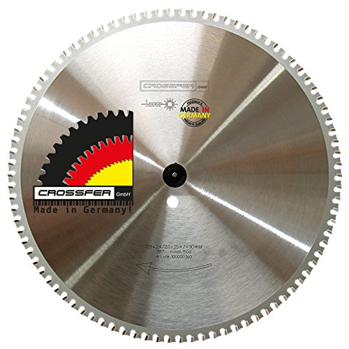 Metall Kreissägeblatt 355x25,4 Z90 WWF Wechselzahn für Dry-Cutter, Kappsägen, Kaltkreissägen, Metall Handkreissägen. für Eisen sowie nicht-/niedrig legiertem Stahl. Auch für andere NE-Metalle. Metall Kreissägeblatt 355x25,4 Z90 WWF Wechselzahn für Dry-Cutter, Kappsägen, Kaltkreissägen, Metall Handkreissägen. für Eisen sowie nicht-/niedrig legiertem Stahl. Auch für andere NE-Metalle. von CROSSFER GmbH
