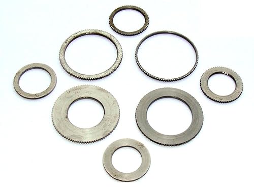 REDUZIERRING für Kreissägeblatt 30mm auf 14mm 1,8mm Dicke, gerändelte Präzisionsausführung "MADE IN GERMANY" CROSSFER® von CROSSFER GmbH