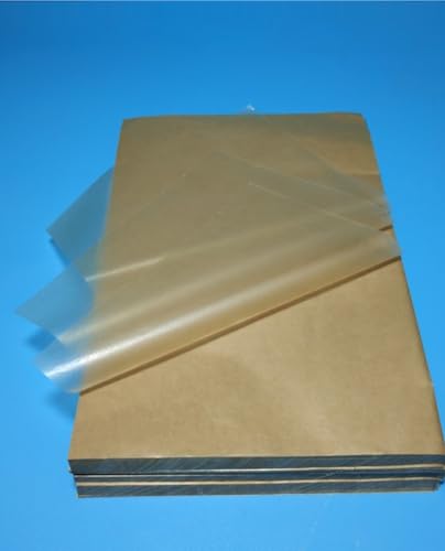 50 Blatt ultradünnes Verpackungspapier for optische Linsen – 0,01 mm starkes Geschenkpapier for Präzisionsinstrumente(140x200mm) von CROWEL