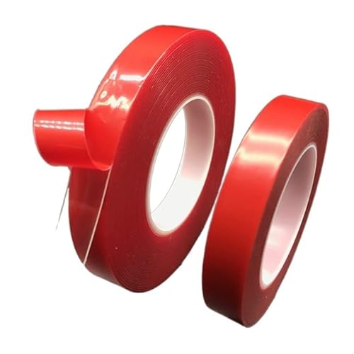 CROWEL 300 cm doppelseitiges Klebeband – superstarkes, transparentes Acrylschaumband for den Einsatz im Automobil- und Heimbereich – 1 Rolle(12mm) von CROWEL