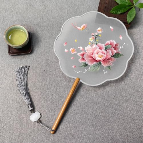 CRRHSADEP Alter Stil Fan Suzhou doppelseitige Stickerei Gruppe Fan Tanz spezielle chinesische Stil Hanfu qipao klassische runde Fan Sommer Fan CRRHSADEP Alter Stil Fan Suzhou doppelseitige Stickerei Gruppe Fan Tanz spezielle chinesische Stil Hanfu qipao klassische runde Fan Sommer Fan von CRRHSADEP