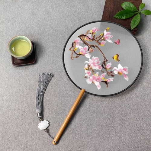 CRRHSADEP Alter Stil Fan Suzhou doppelseitige Stickerei Gruppe Fan Tanz spezielle chinesische Stil Hanfu qipao klassische runde Fan Sommer Fan CRRHSADEP Alter Stil Fan Suzhou doppelseitige Stickerei Gruppe Fan Tanz spezielle chinesische Stil Hanfu qipao klassische runde Fan Sommer Fan von CRRHSADEP