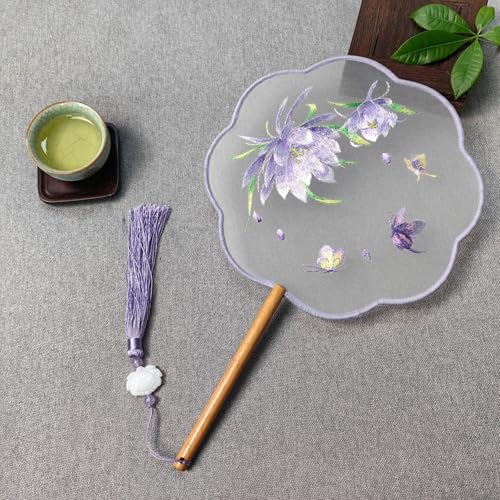 CRRHSADEP Alter Stil Fan Suzhou doppelseitige Stickerei Gruppe Fan Tanz spezielle chinesische Stil Hanfu qipao klassische runde Fan Sommer Fan CRRHSADEP Alter Stil Fan Suzhou doppelseitige Stickerei Gruppe Fan Tanz spezielle chinesische Stil Hanfu qipao klassische runde Fan Sommer Fan von CRRHSADEP