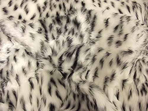 Animal Fun Kunstfell-Stoff – Schneegeparden, 1 m, 150 x 100 cm Animal Fun Kunstfell-Stoff – Schneegeparden, 1 m, 150 x 100 cm von CRS Fur Fabrics