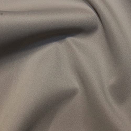 CRS Fur Fabrics 5056653803883 Scuba Jersey-Strick-Stretch-Spandex-Stoff – Silber, 1 m, 100 cm x 150 cm, Polyester, 1Mtr 100cm x 150cm von CRS Fur Fabrics