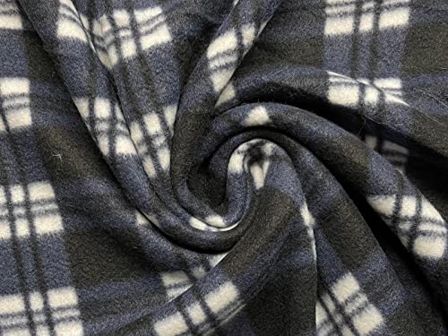 CRS Fur Fabrics 5056653812281 Bedruckter Polar-Fleece-Stoff – Marineblau kariert, 1 m, 150 x 100 cm, Polyester, navy, 1Mtr 150cmx100cm CRS Fur Fabrics 5056653812281 Bedruckter Polar-Fleece-Stoff – Marineblau kariert, 1 m, 150 x 100 cm, Polyester, navy, 1Mtr 150cmx100cm von CRS Fur Fabrics