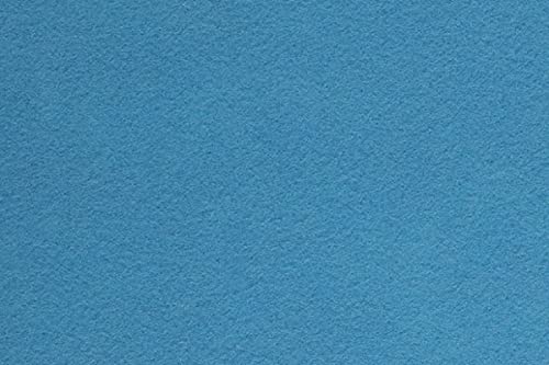 CRS Fur Fabrics 5056653813448 Hochwertiger 3 mm weicher Bastelfilz-Stoff, blau, 1 m, 100 cm x 90 cm, Polyester, 1Mtr 100cm x 90cm von CRS Fur Fabrics