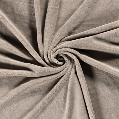 CRS Fur Fabrics N5358-052-1MTR Doppelseitiger Fleece-Stoff, Korallenfarben, 1 m, Polyester, beige, 1Mtr 150cm x 100cm CRS Fur Fabrics N5358-052-1MTR Doppelseitiger Fleece-Stoff, Korallenfarben, 1 m, Polyester, beige, 1Mtr 150cm x 100cm von CRS Fur Fabrics