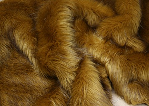 SUPER LUXUS Kunstfell Stoff Material - Langhaarige Herbst hell gold - Gold, 1Mtr - 150cm x 100cm SUPER LUXUS Kunstfell Stoff Material - Langhaarige Herbst hell gold - Gold, 1Mtr - 150cm x 100cm von CRS Fur Fabrics