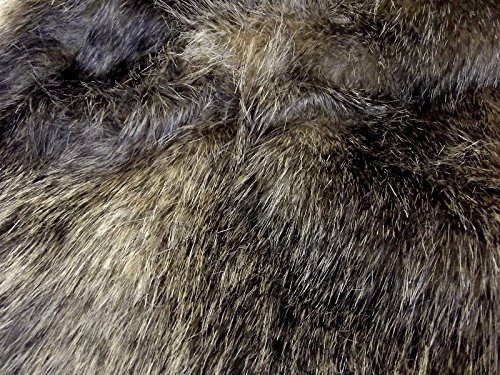 Super Luxus Kunstfell Stoff Material-NEUE Waschbär, 1/8Mtr - 50cm x 37cm Super Luxus Kunstfell Stoff Material-NEUE Waschbär, 1/8Mtr - 50cm x 37cm von CRS Fur Fabrics