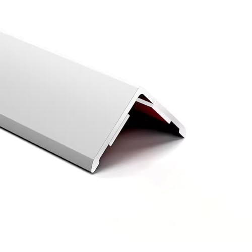 Protezione angolare per pareti, Corner Anti-Kollision Strip Edge Protection Strip Aluminum Alloy L-shaped Corner Protector(Style 4,L 2m/6.5ft) von CRYSEU
