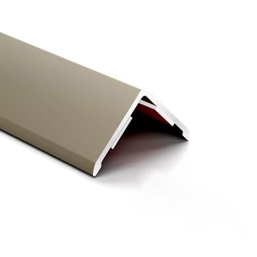 Protezione angolare per pareti, Corner Anti-Kollision Strip Edge Protection Strip Aluminum Alloy L-shaped Corner Protector(Style 6,L 2m/6.5ft) von CRYSEU
