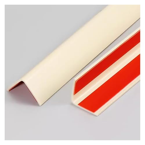 Protezione angolare per pareti, Corner Protector, Living Room Self-Adhesive Corner Staircase Wall, Wall Tile Corner Protector(Beige, 270cm/106in) von CRYSEU