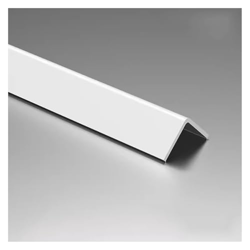 Protezione angolare per pareti, Furniture Edge Trims, PVC Edge Protection Streifen, Self-adhesive Corner Edge Banding, Safety Edges and Corner Protectors(White,2.5x300cm/1x118in) von CRYSEU