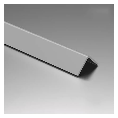 Protezione angolare per pareti, Möbel Edge Trims, PVC Kantenschutzstreifen, Selbstklebender Corner Edge Banding, Safety Etui und Eckprotektoren(Grey,4x120cm/1.6x47in) von CRYSEU