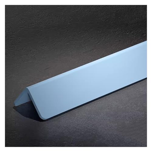 Protezione angolare per pareti, Pvc Corner Protection Strip, Wall Corner Protection Free Punching Prevent Collision Tile Edging Decoration(Blue,2.5x220cm/1x87in) von CRYSEU
