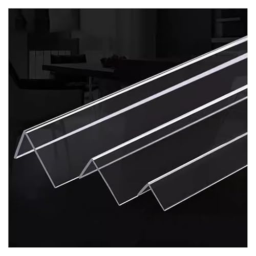 Protezione angolare per pareti, Right Angle Edge Strips for Tiles and Wallpaper, Wall Edge Prevent Collision and Punch-free Protection Strips(3x270cm/1.2x106.3in) von CRYSEU