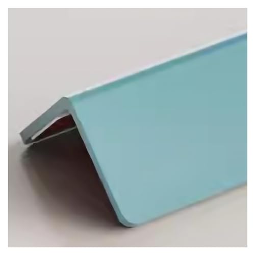 Protezione angolare per pareti, Wall Self Adhesive Corner Protector, Living Room Bedroom Wall Edge Trim Strip, 4cm Wide L Molding Metal Corner Guards(Style 6,L 2,4m) von CRYSEU