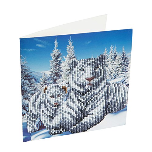 CRYSTAL ART Crystal Card Kits 18x18cm, Glas, Mulitcolor, 18x18 von CRYSTAL ART