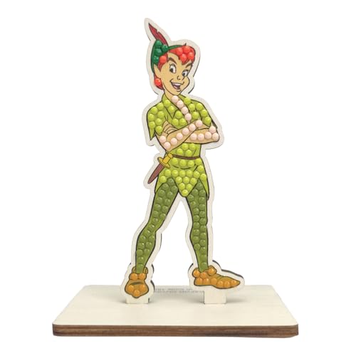 CRYSTAL ART Peter Pan Peter Pan Holzfigur zum Diamantieren und Sammeln, Komplettset CRYSTAL ART Peter Pan Peter Pan Holzfigur zum Diamantieren und Sammeln, Komplettset von CRYSTAL ART