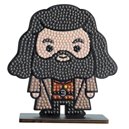 CRYSTAL ART - Set mit Diamant-Figuren – Manuelle Aktivität zum Basteln und Spaß – Erwachsene und Kinder – glitzernde Dekoration in verschiedenen Farben – Harry Potter – Hagrid CRYSTAL ART - Set mit Diamant-Figuren – Manuelle Aktivität zum Basteln und Spaß – Erwachsene und Kinder – glitzernde Dekoration in verschiedenen Farben – Harry Potter – Hagrid von CRYSTAL ART
