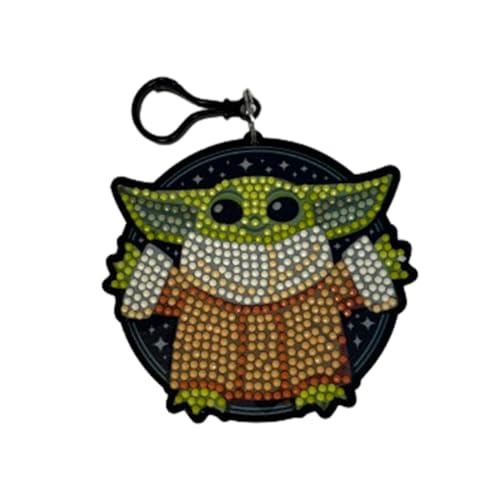 CRYSTAL ART Star Wars Grogu Charm-Set für Diamantrücksack von CRYSTAL ART