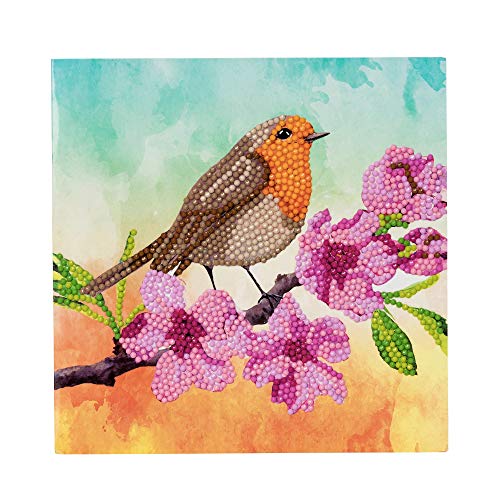 Crystal Art Crystal Card Kits 18x18cm, Mulitcolor, 18x18 von CRYSTAL ART